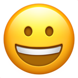 Grinning Face (Smileys & People - Face-Positive)
