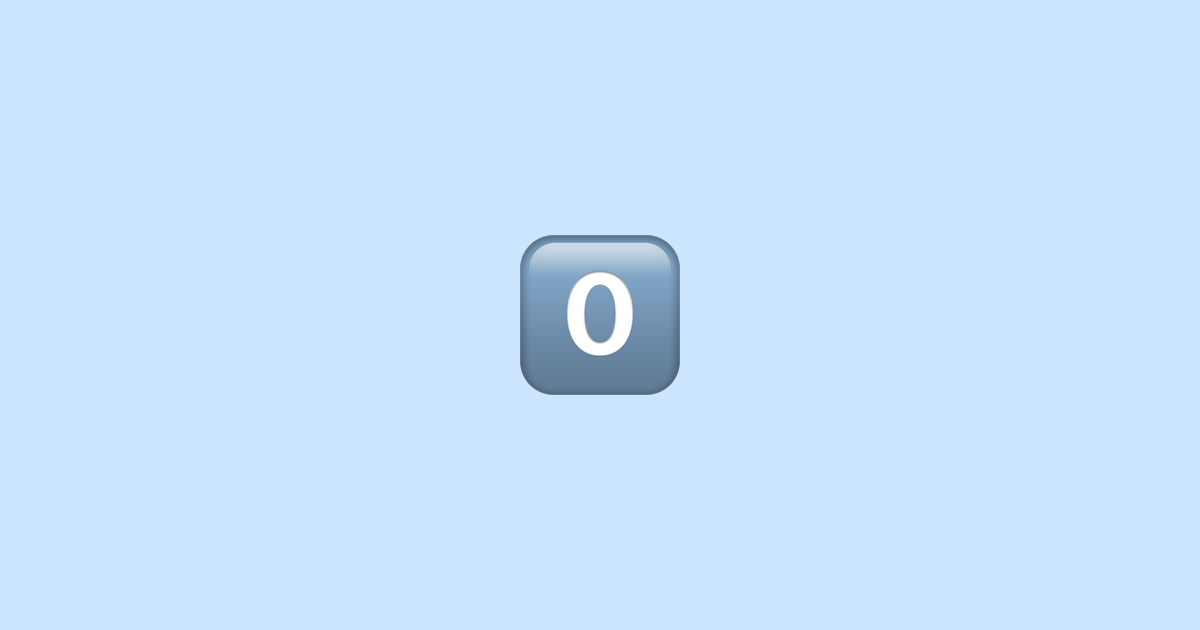Keycap: 0 0️⃣ Emoji Meaning + Copy & Paste