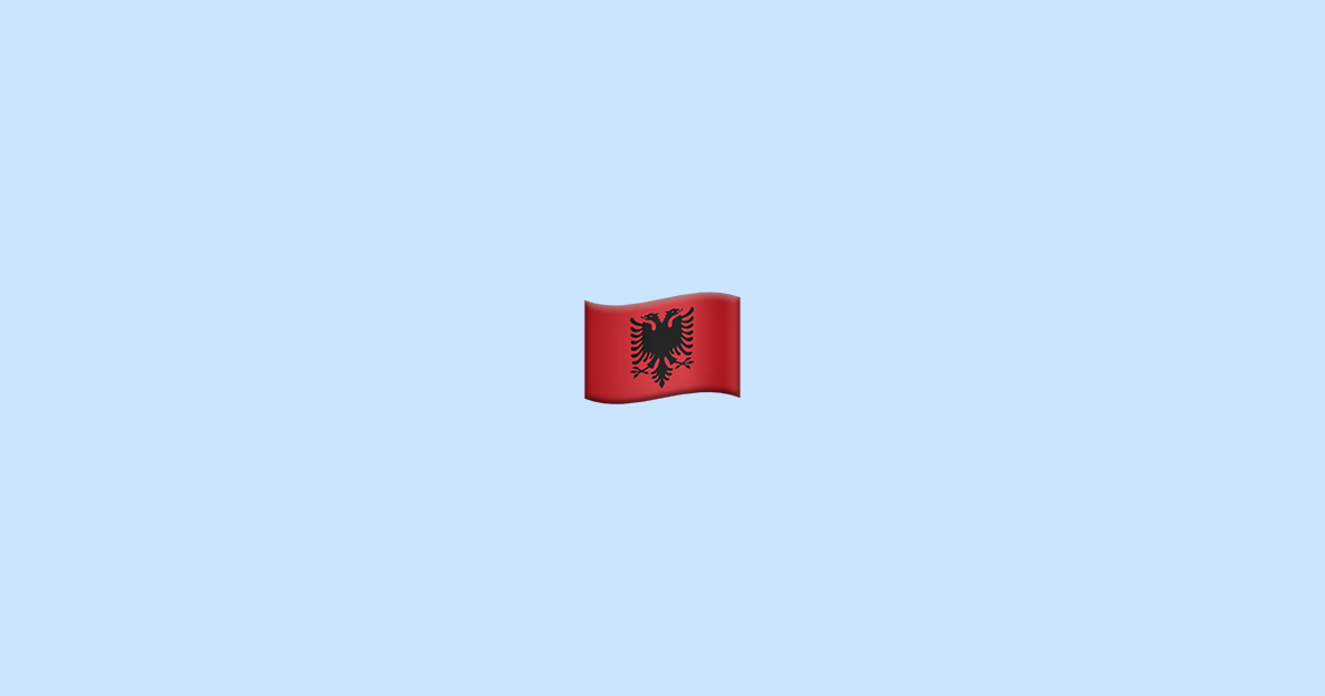 🇦🇱 Albania Emoji Meaning