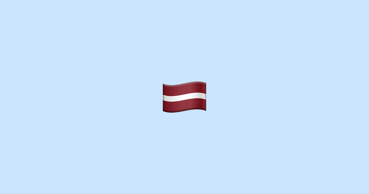 Flag Latvia 🇱🇻 Emoji Meaning + Copy & Paste