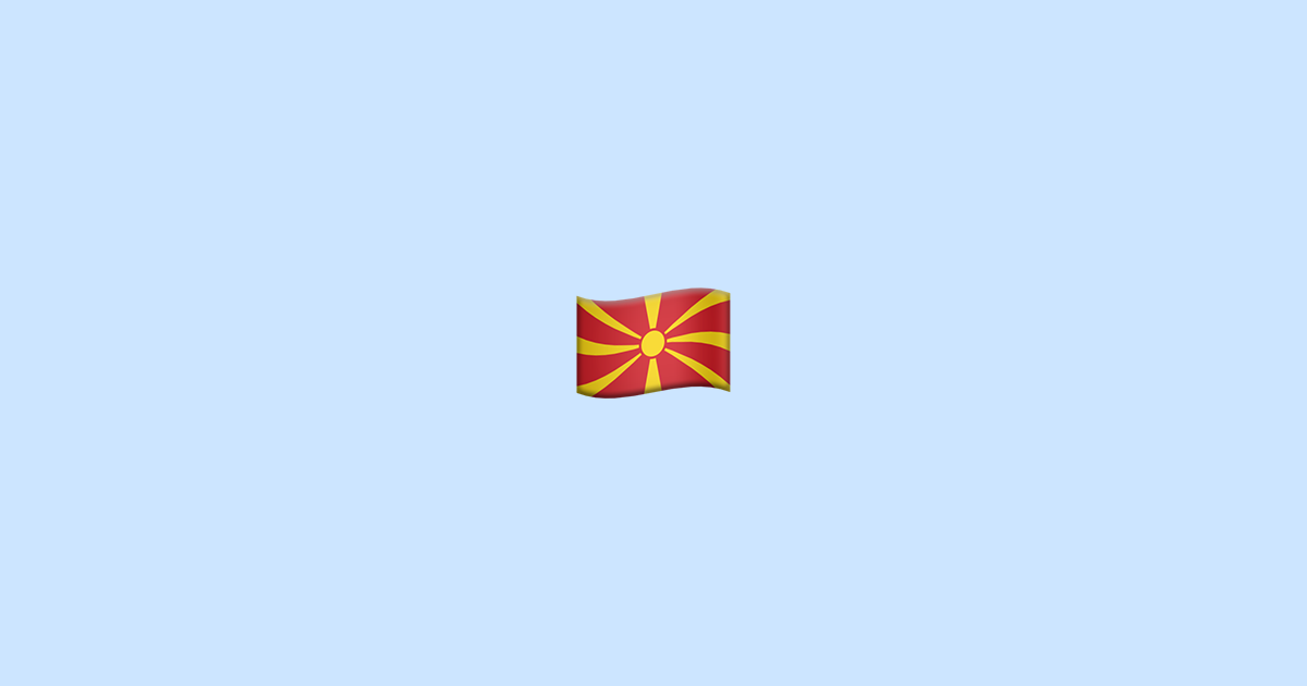 🇲🇰 Macedonia Emoji Meaning