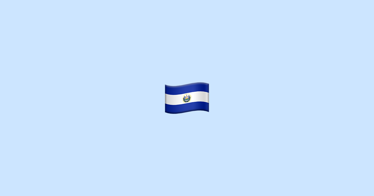 🇸🇻 Flagge El Salvador Emoji Bedeutung