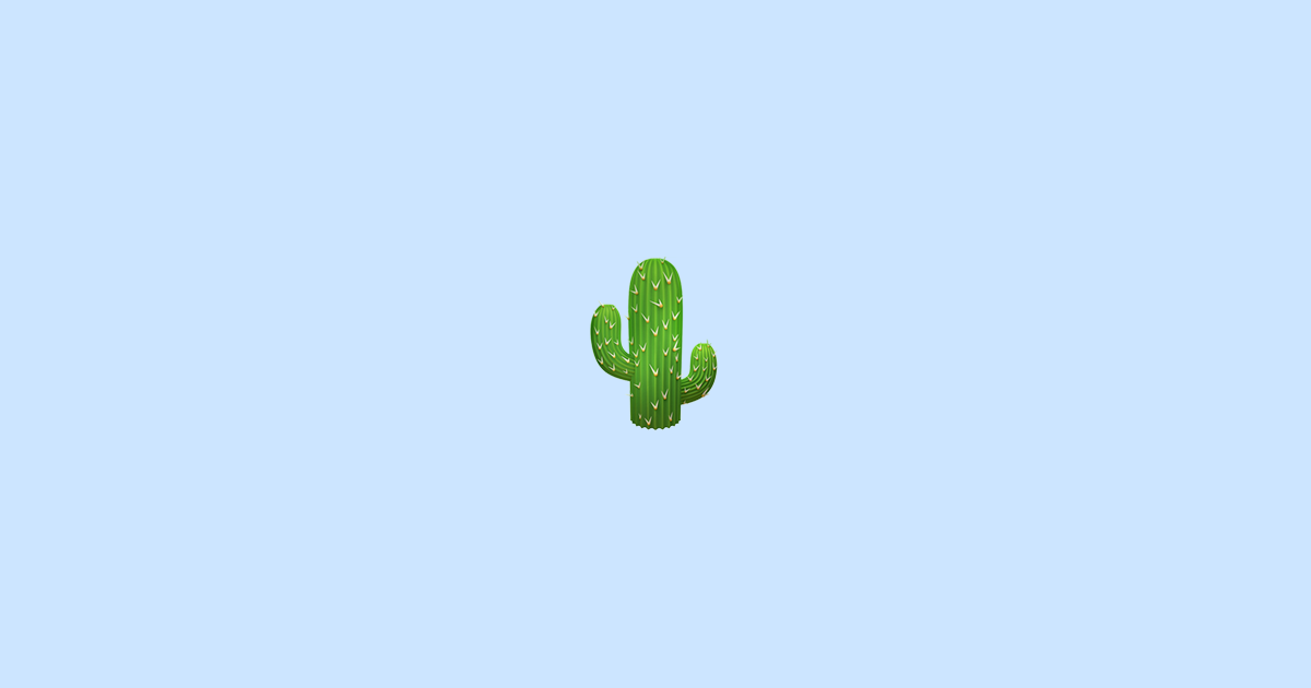 🌵 cacto Emoji Significado