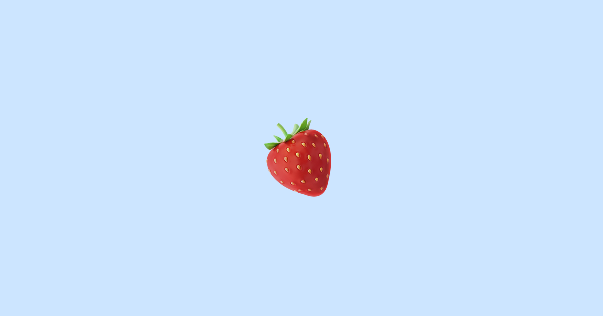 🍓 Erdbeere Emoji Bedeutung