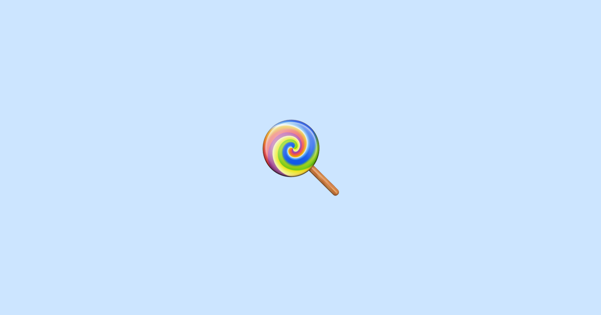 🍭 Lollipop Emoji (U+1F36D)