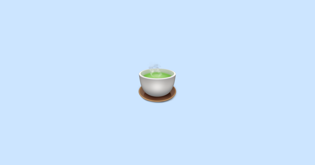 🍵 Teacup Without Handle Emoji Meaning