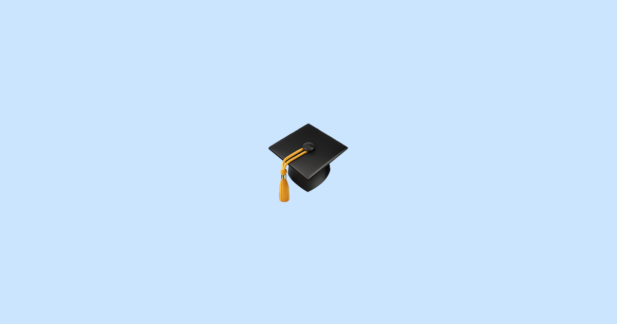 Graduation Cap Emoji