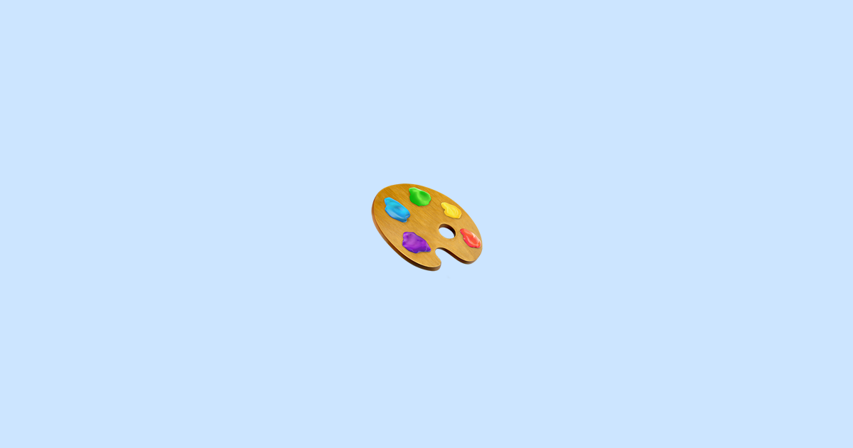 🎨 Artist Palette Emoji Meaning