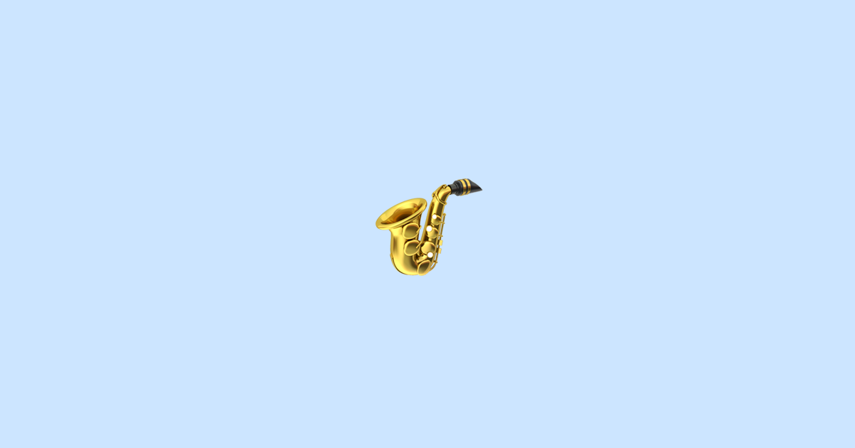 🎷 Saxophone Emoji Meaning
