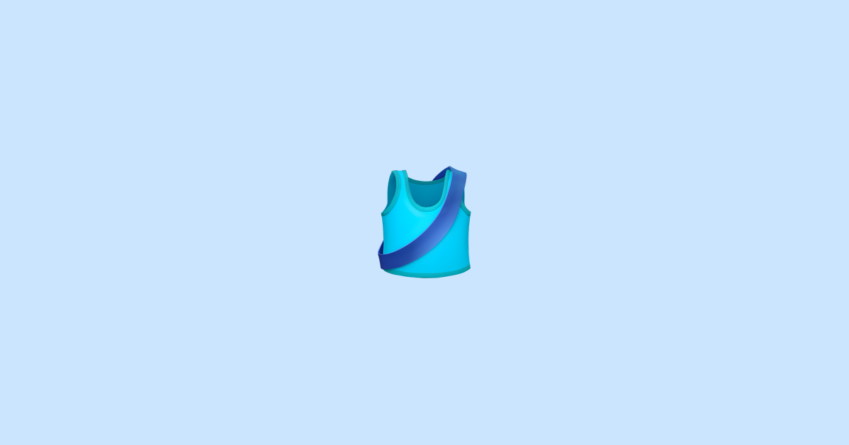 🎽 Running Shirt - Emoji Meaning