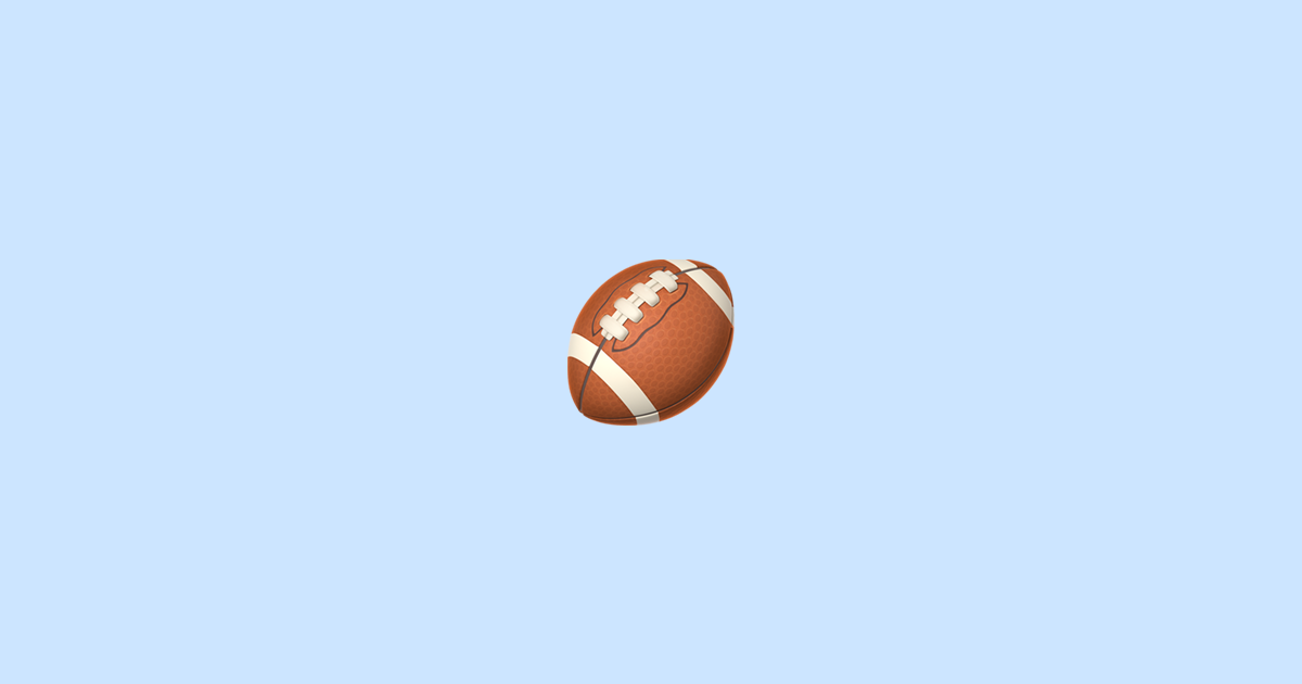 🏈 American Football - Emoji Meaning