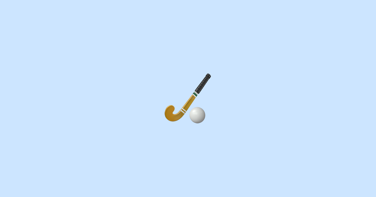 🏑 Field Hockey Emoji Meaning
