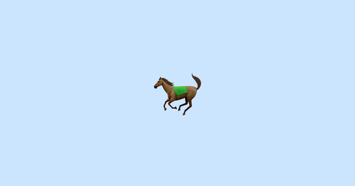 🐎 Pferd Emoji Bedeutung