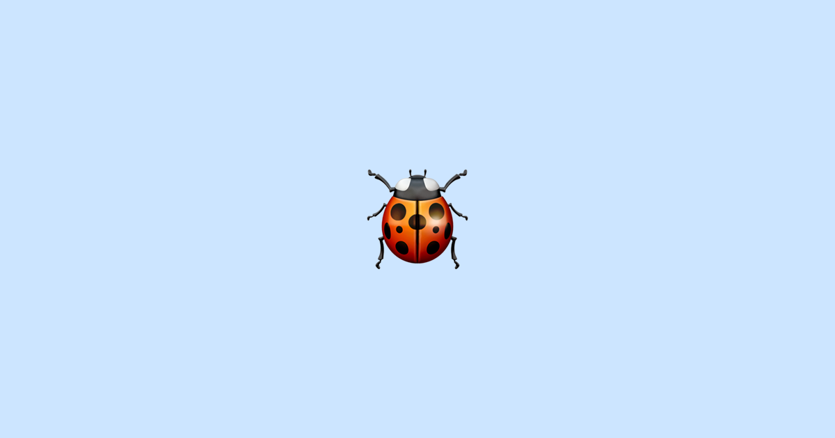 Lady Beetle 🐞 Emoji Meaning + Copy & Paste
