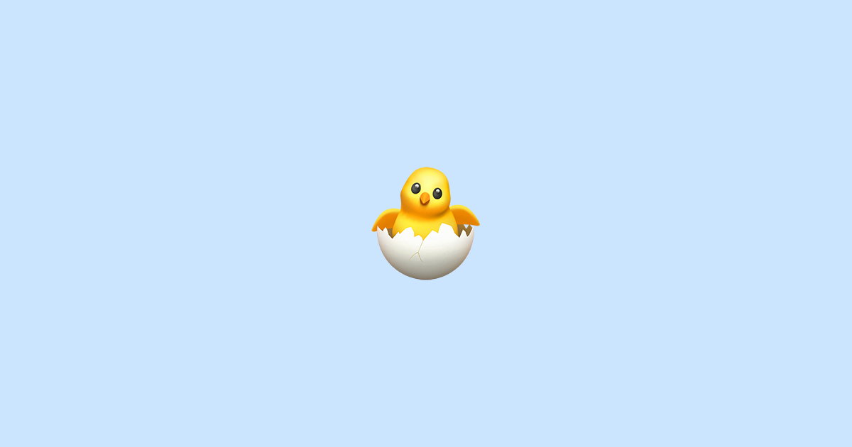 nykläckt kyckling emoji betydelse emoji picture
