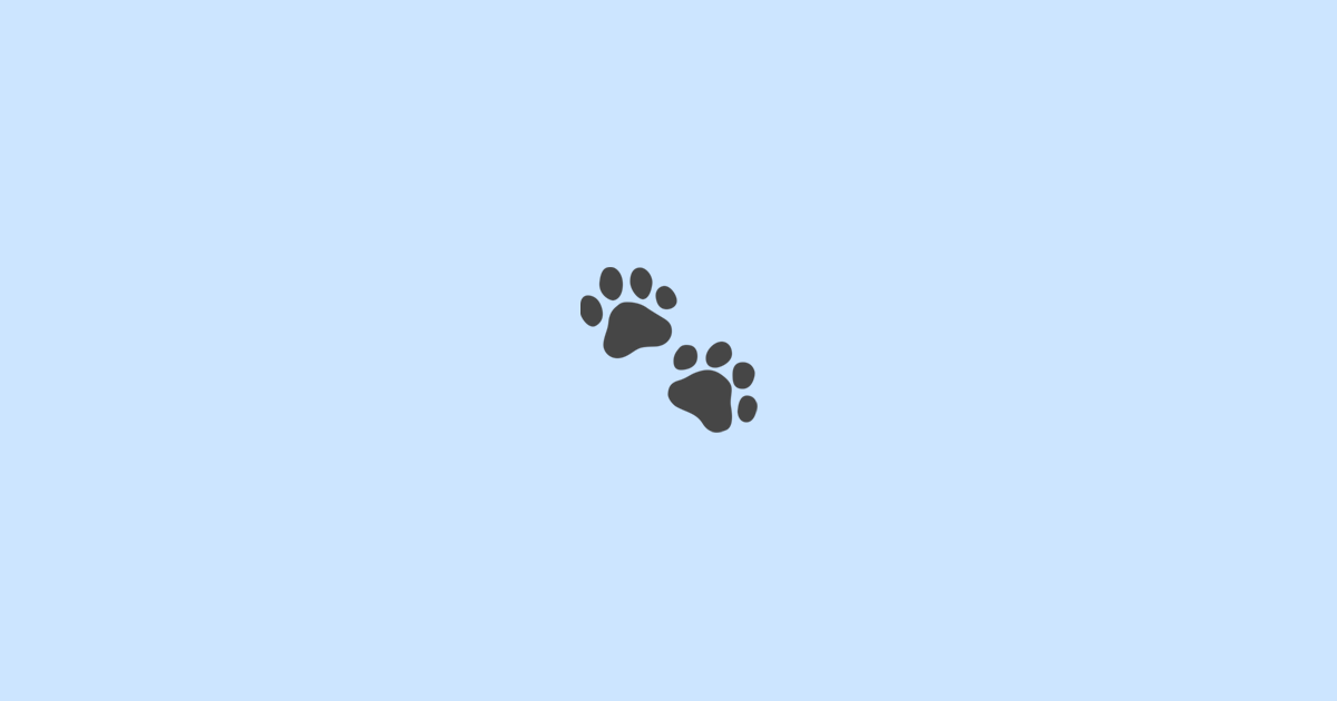 🐾 Paw Prints Emoji Meaning