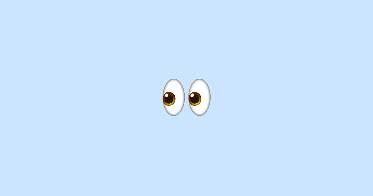 Ogen ๐ Emoji Betekenis + Copy & Paste