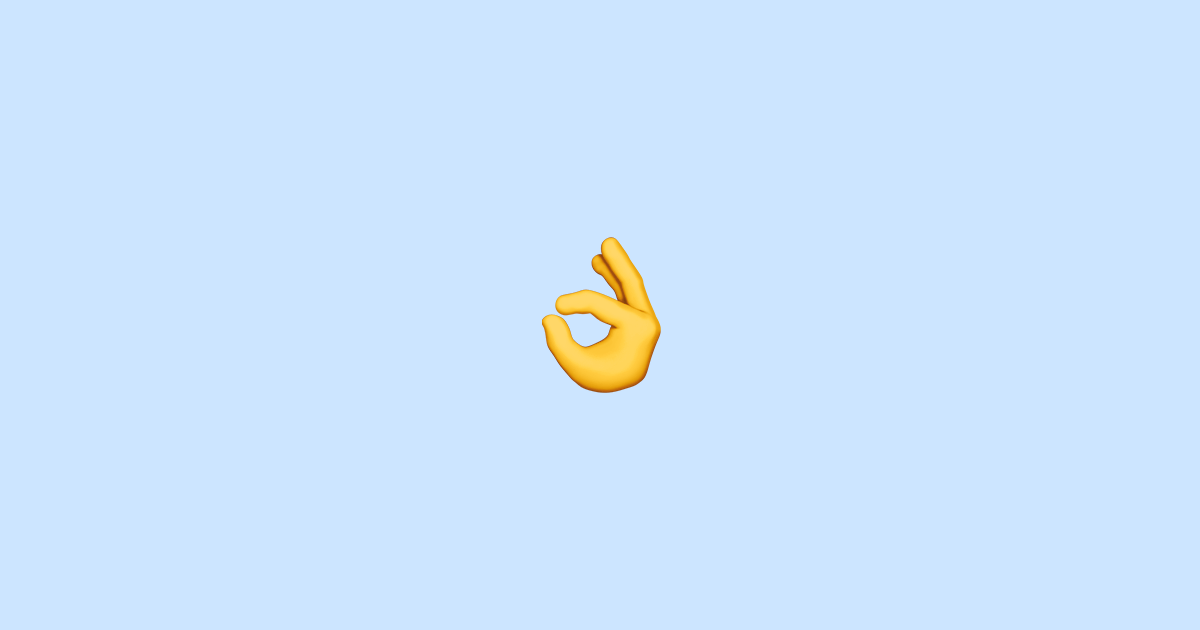 Sinal De Ok 👌 Significado Emoji + Copy & Paste