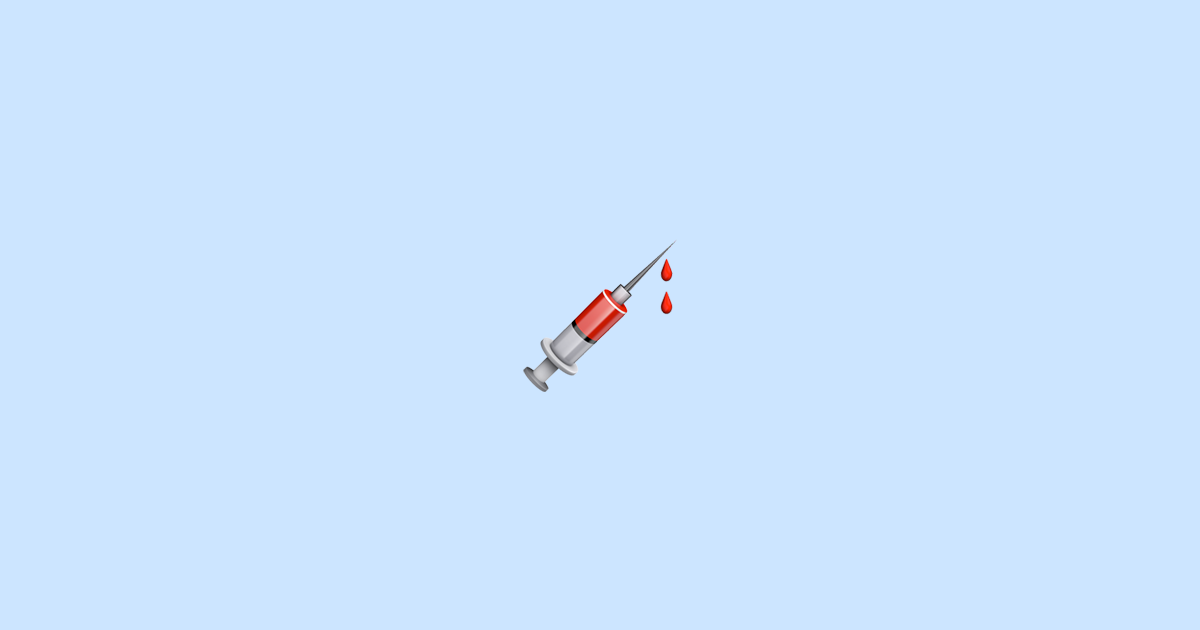 💉 Syringe Emoji Meaning