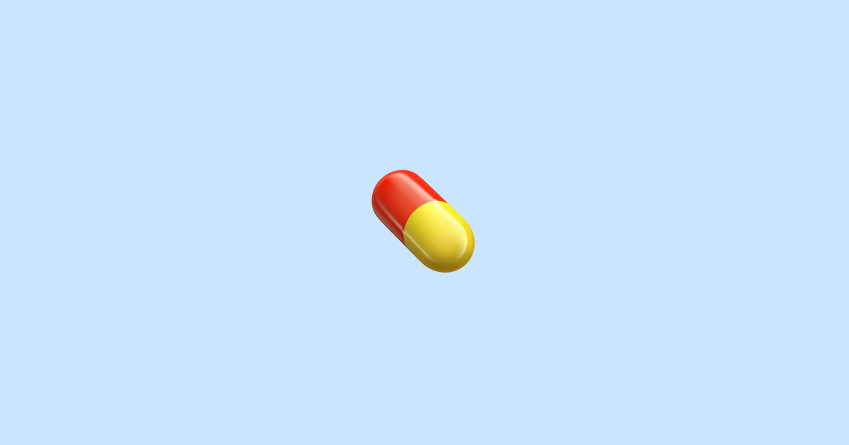 💊 pil Emoji Betekenis