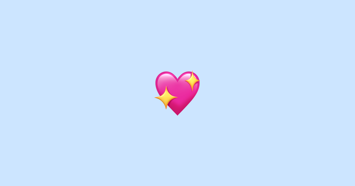 💖 Sparkling Heart Emoji Meaning