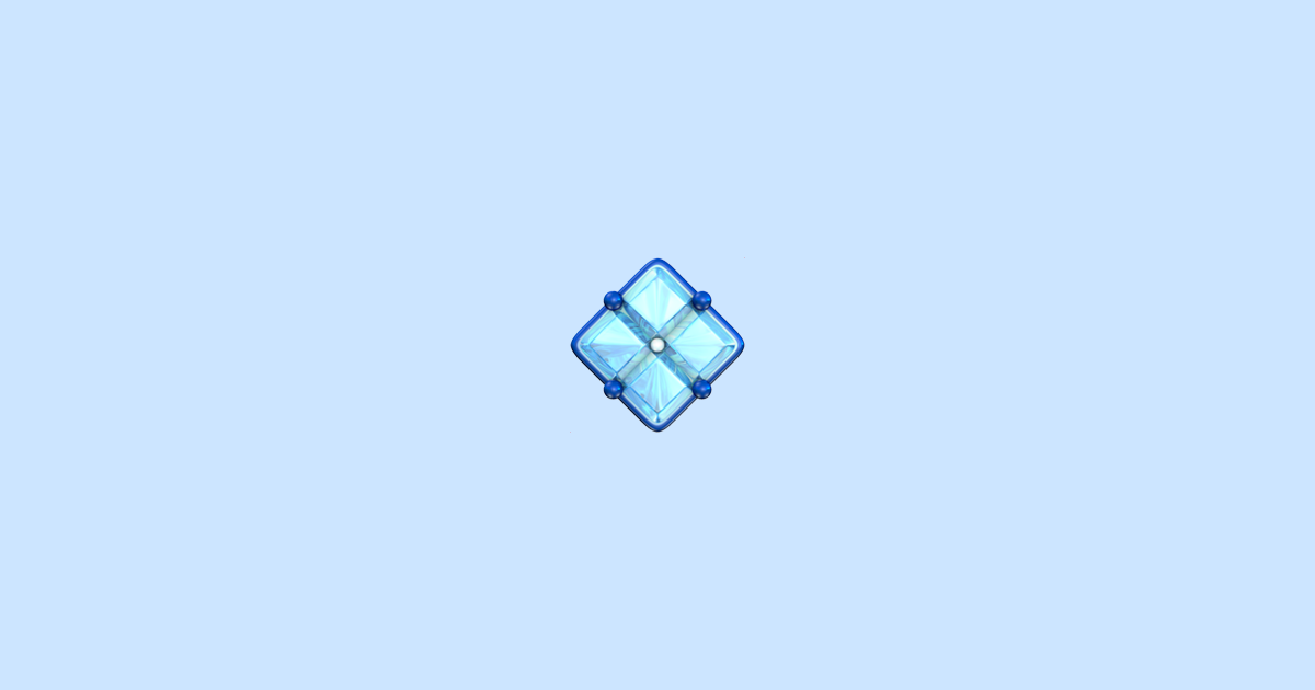 💠 Diamond With A Dot Emoji Meaning