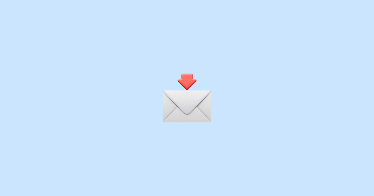 📩 envelope com seta Emoji Significado
