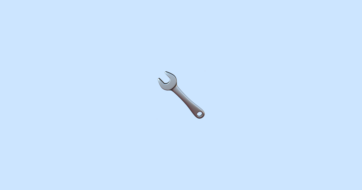 🔧 Wrench Emoji Meaning