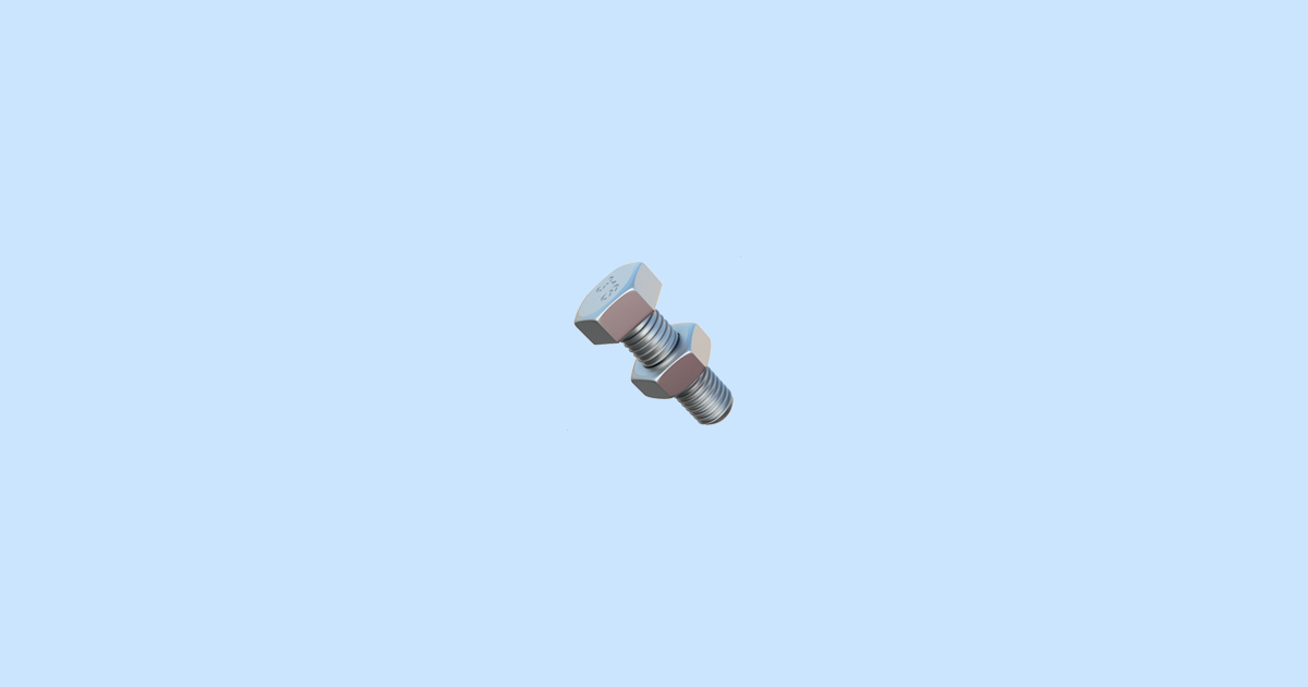 🔩 Nut And Bolt Emoji Meaning
