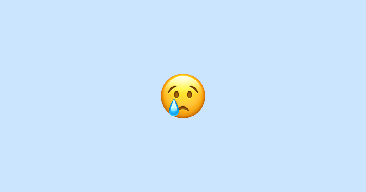 Crying Face 😢 Emoji Meaning + Copy & Paste
