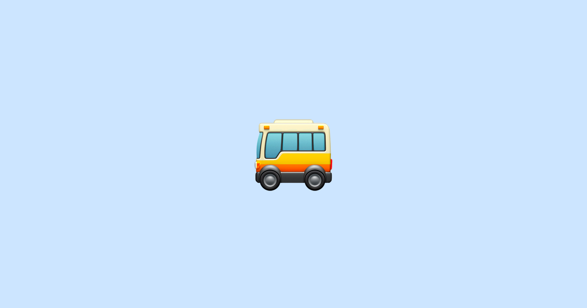 🚌 Bus Emoji Bedeutung