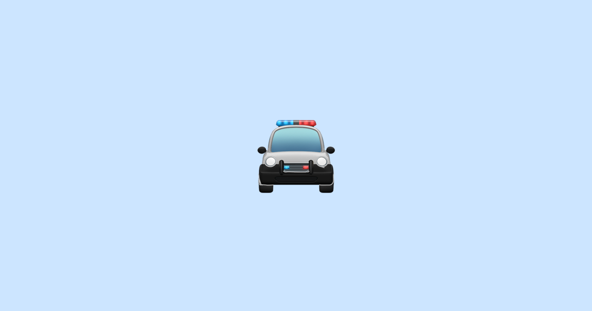 Oncoming Police Car ๐ Emoji Meaning + Copy & Paste