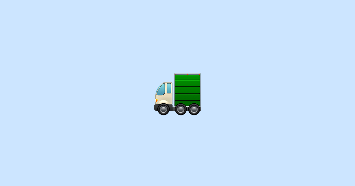 🚛 Caminhão Emoji