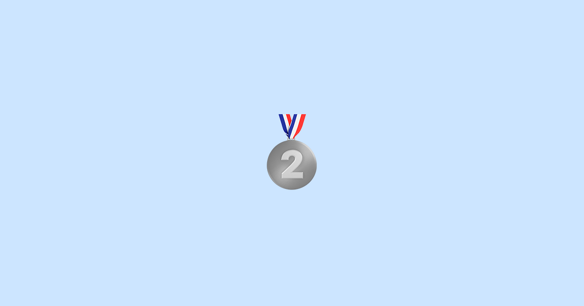 2nd Place Medal Emoji Meaning 2nd Place Medal Emoji Meaning