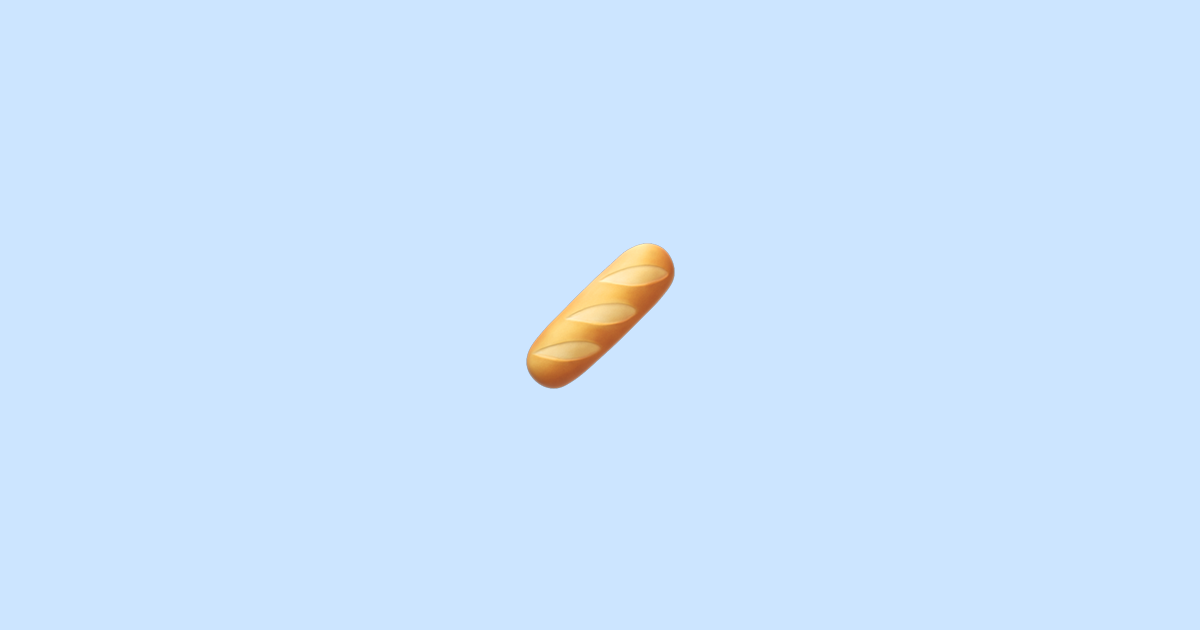 🥖 Baguette Bread Emoji Meaning