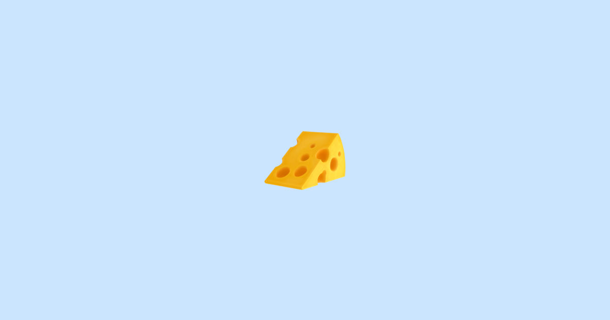 🧀 Cheese Wedge Emoji Meaning
