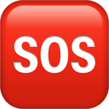 Sos Button (Symbols - Arts & Crafts)