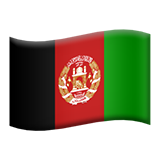 vlag: Afghanistan (vlaggen - Land vlag)