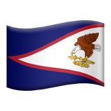 drapeau : Samoa américaines (Drapeaux - Drapeau du pays)