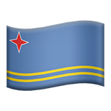 flag: Aruba (Flag - Land-Flag)