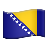 bandiera: Bosnia ed Erzegovina (bandiere - Country-Flag)