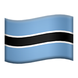 vlag: Botswana (vlaggen - Land vlag)