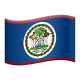 drapeau : Belize (Drapeaux - Drapeau du pays)