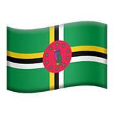 vlag: Dominica (vlaggen - Land vlag)