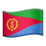 bandiera: Eritrea (bandiere - Country-Flag)