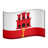 bandeira: Gibraltar (Bandeiras - Bandeira do paÃ­s)