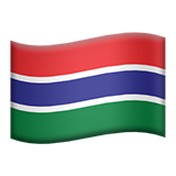 flagga: Gambia (flaggor - Land-Flag)