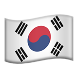 flagga: Sydkorea (flaggor - Land-Flag)