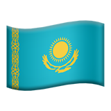 vlag: Kazachstan (vlaggen - Land vlag)