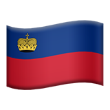 vlag: Liechtenstein (vlaggen - Land vlag)